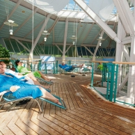 Rottal Terme - Ruhegarten im Therapiebad