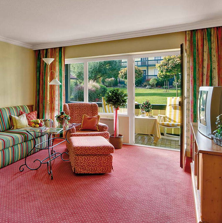 Wohnzimmer im Hotel in Bad Birnbach